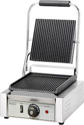 Karni Commercial Sandwich Maker with Ribbed Top and Ribbed Bottom 1800W