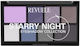 Revuele Paletă cu Farduri de Pleoape Matifiant Formă Solidă Starry Night Purple 15gr