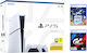 Sony PlayStation 5 Slim 1TB with Second DualSense (Official Bundle) & Astrobot + Gran Turismo 7