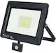 Horoz Electric Proiector LED Etanș 30W Alb Rece 6400K cu Senzor de Mișcare și Telecomandă IP65