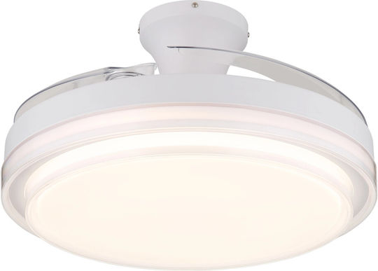 Globo Lighting Beliz Ανεμιστήρας Οροφής 100cm με Φως Λευκός