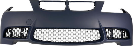 Предна броня BMW E90 E91 2005-2008 M3 дизайн с отвори за дюзи за миене без парктроник
