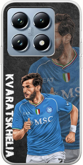 Football Stars Khvicha Kvaratskhelia Xiaomi 14t Pro 5g Flexible Tpu Διάφανη Σιλικόνη