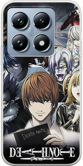 Death Note Xiaomi 14t Pro 5g Flexible TPU Transparent Silicone
