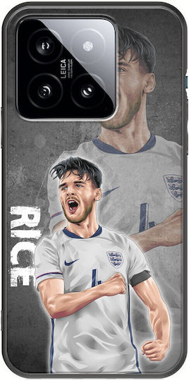 Euro 2024 Declan Rice Xiaomi 14t 5g Black Tpu Μαύρη Σιλικόνη