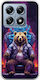 Wild Animals Bear Xiaomi 14t Pro 5g Flexible Tpu Διάφανη Σιλικόνη