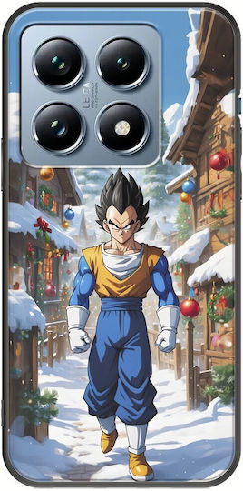 Xmas Anime Vegeta Xiaomi 14t Pro 5g Black TPU Black Silicone