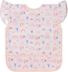 Babyono Rainbow Αδιάβροχη Ποδιά Πλαστική με Αυτοκόλλητο & Τσέπη Rainbow για 24 m+ Babyono Rainbow Αδιάβροχη Ποδιά Πλαστική με Αυτοκόλλητο & Τσέπη Rainbow για 24 m+