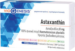 Viogenesis Astaxanthin 8mg 30 veg. Kappen