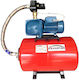 City Pumps PG-100-1 Einphasig Wasserdruckpumpe mit Behälter 100 Liter 1hp