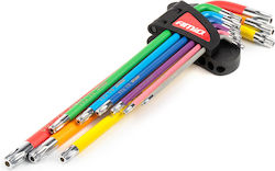 AMiO Set mit 9 Torx-Schlüsseln