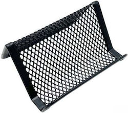 Θήκη Καρτών Metron Μεταλλική 9.5x7.1x4.3cm Μαύρη