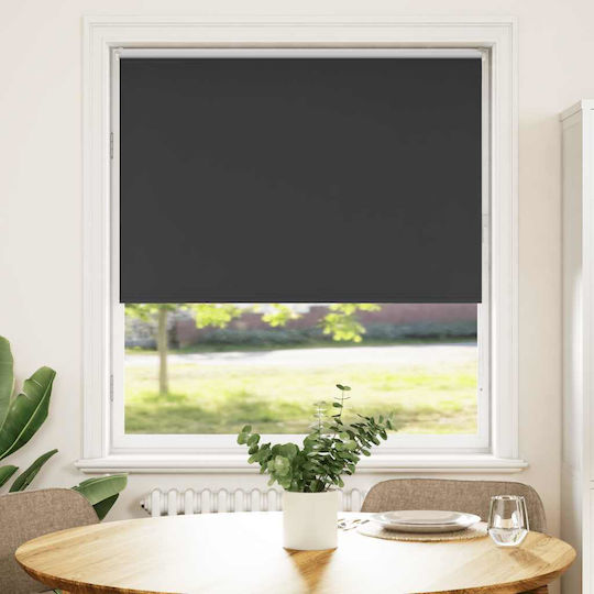 vidaXL Total Blackout Roller Blinds P90xH150cm 4010866 Black