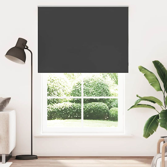 vidaXL Roller Blinds Total Blackout Black W165xH210cm 4010933