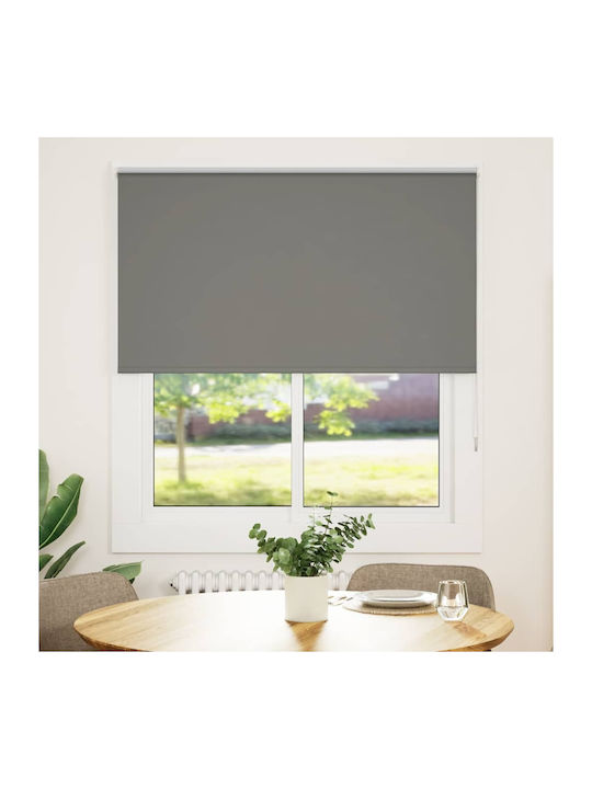vidaXL Roller Blinds Total Blackout Gray W125xH...