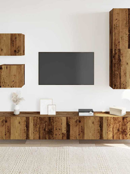 Wohnzimmer TV-Einheit Old Wood