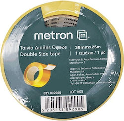 Ταινία Διπλής Όψης Metron 38mmx25μ