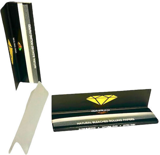 Diamond Leaf Cigarette Rolling Papers Slim King Size 33 sheets 1pcs