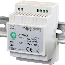 Din 30w 24v 1.25a Power Supply Din Rail