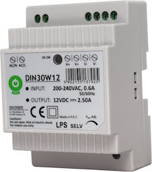 12v 30w 2.5a Din Rail Power Supply