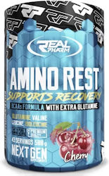 Real Pharm Amino Rest BCAA 2:1:1 Прах 500 грама Кола Лимон Real Pharm Amino Rest BCAA 2:1:1 Прах 500 грама Кола Лимон