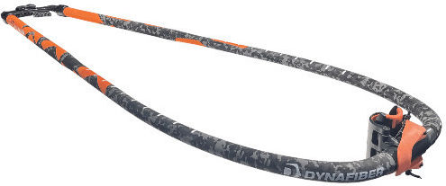 Monocoque Carbon Boom 175-225cm 29mm Black Orange Dynafiber