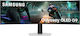 Samsung Odyssey G9 G91SD Ultrawide OLED HDR Curved Monitor 49" 5120x1440 144Hz with 0.03ms Response Time GTG Silver