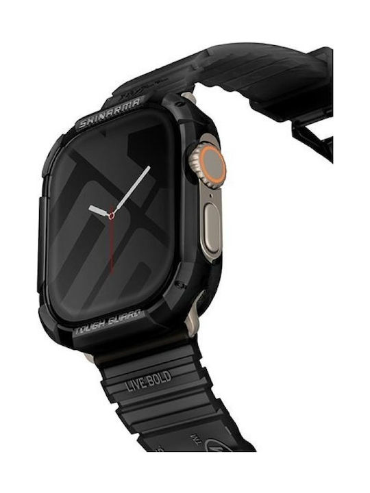 Skinarma Carcasă de Plastic în culoarea Negru pentru Apple Watch Ultra 49mm