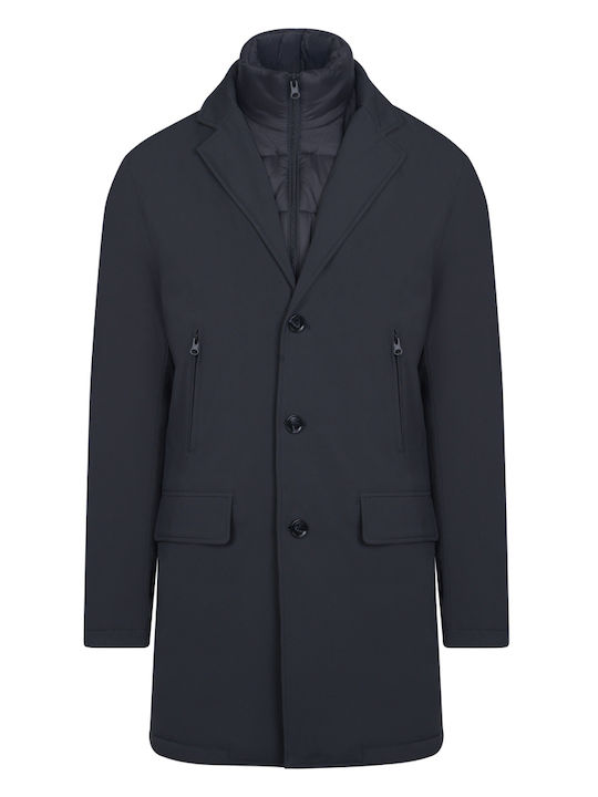 Prince Oliver Men's Trenchcoat Black