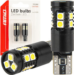 AMiO Λάμπες Αυτοκινήτου T10 / W5W Canbus LED 55...