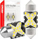 AMiO Lampen Auto C5W Canbus LED 5500K Kaltes We...