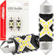 AMiO Lampen Auto C5W Canbus LED 5500K Kaltes We...