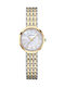 Bering Time Classic Crystals Γυναικείο Ρολόι 26mm Μπαταρίας με Ασημί Μεταλλικό Μπρασελέ