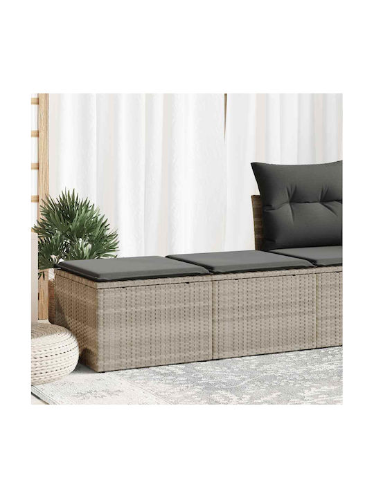 Băncuțe De Grădină Cub Pentru Exterior Rattan C...