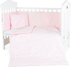 Cangaroo Σετ Κούνιας Pink 6τμχ