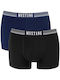 Mustang Men's Boxers Black/Blue 2Pack