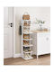 Wooden Shoe Organizer V17 30x26.5x110.5cm