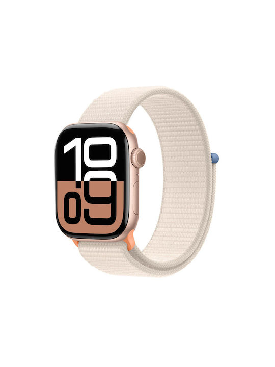 Crong Λουράκι Υφασμάτινο Μπεζ (Apple Watch 38/40/41/42 mm, Crong)