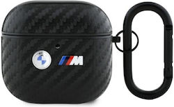 Bmw Carbon Double Metal Logo Airpods 4 Case Black Bmw Carbon Double Metal Logo Airpods 4 Case Black