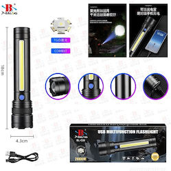 X-Balog BL-C28 Επαναφορτιζόμενος Φακός LED