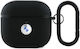 BMW Hülle Leder mit Haken in Silber Farbe für Apple AirPods 4