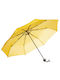 Lamonza Umbrelă de ploaie Compact Galbenă