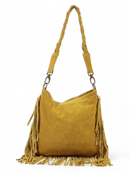 Passaggio Leather Δερμάτινη Γυναικεία Τσάντα Ώμ...