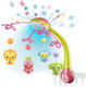 Lazarid Pendant Toy for Cot with Music, Rotation, and Projector for 0++ Months