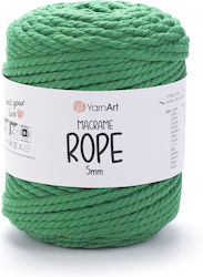 Yarnart Macrame Rope 5mm 759 Πράσινο