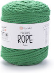 Yarnart Macrame Rope 5mm 759 Green