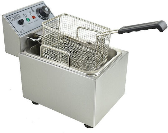 Karni Electric Fryer 2.5kW Capacity 4lt 21.5x38x31cm Hefa