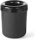 Table Dustbin Cutlery Container Made Plastic Black Diameter 130mm Hendi 421574