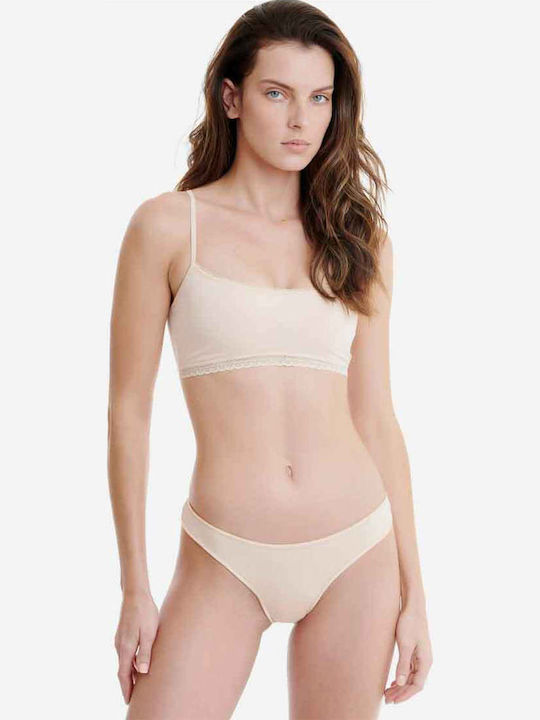Walk Rio Bamboo Damen Slip 2Pack Beige