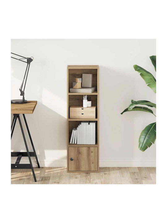 Bibliotecă Artizanală Stejar 31x24x102 cm